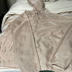 Large Nike sheer tan jacket